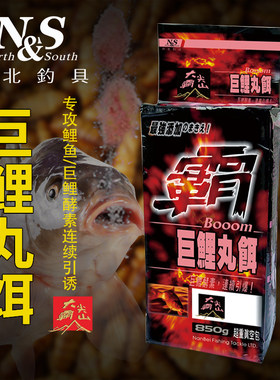 南北巨霸鲤丸饵专攻鲤鱼