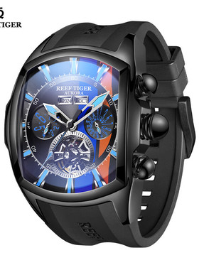 瑞夫泰格多功能男表 Reef Tiger Men's Automatic Watch 自动手表
