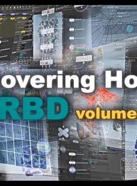 Houdini19.5Discovering RBD刚体教程完整三部 含工程 自动发货