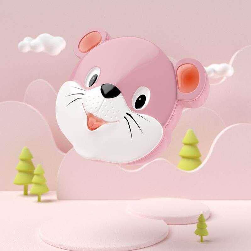 宝宝乳牙收纳盒可爱卡通牙齿盒男孩换掉牙收藏纪念盒胎毛保存盒