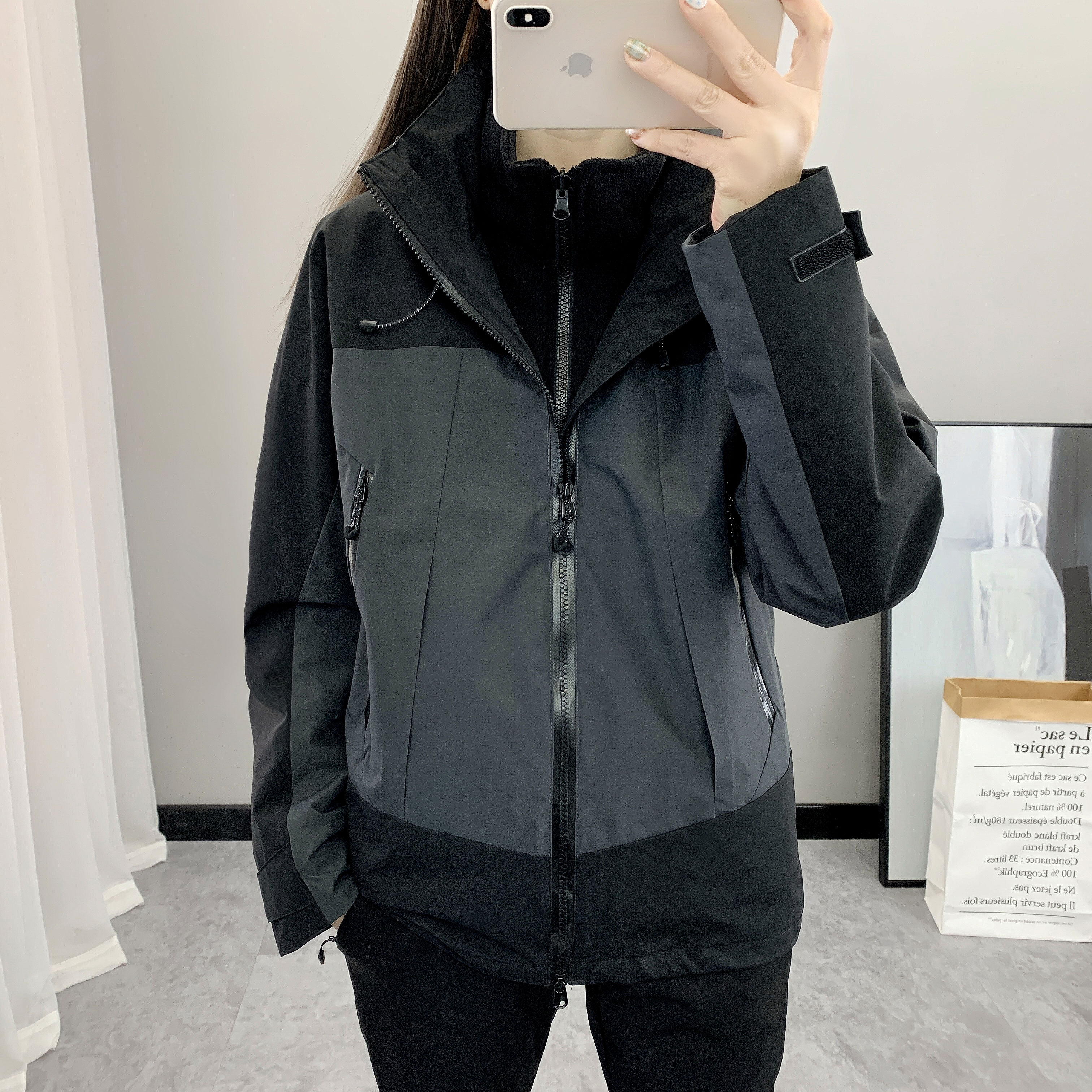 2025秋冬三合一冲锋衣女两件套