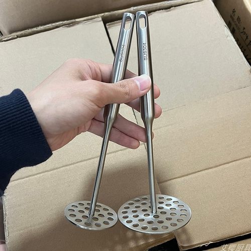 304不锈钢土豆泥压泥器手动家用婴儿宝宝辅食压神器捣泥器紫薯压