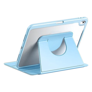 瓦浦适用于iPad10保护套iPad11带笔槽10.9英寸2022版旋转平板壳苹果iPad7/8/9代透明亚克力2020磁吸2021防摔