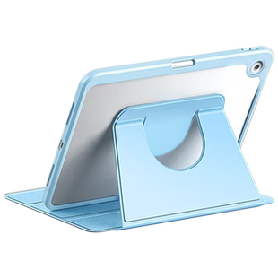 瓦浦适用于iPad2018款保护套9.7英寸带笔槽旋转苹果ipad 5/6透明平板壳2017版电脑A1893亚克力磁吸防摔硅胶套