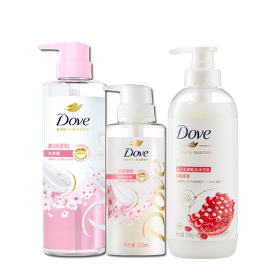 多芬沐浴露石榴籽植萃滋润保湿