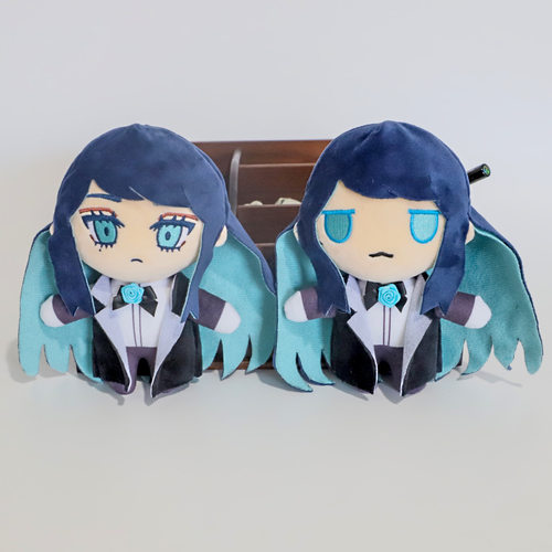 跨境新品现货Ado Birthday Commemoration Plush毛绒玩具虚拟 歌