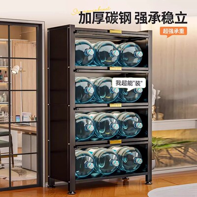 收纳柜钢制多层置物架卧室阳台客厅儿童鞋柜杂物储物柜大容量储物