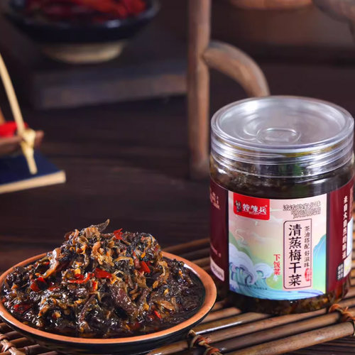思乡酱菜瓶装外婆菜香辣湖南特产