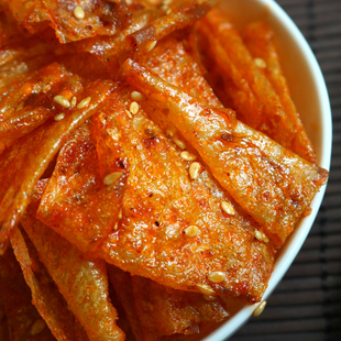 包邮 麻辣 豆卷146g湖南岳阳特产香辣豆腐皮休闲零食 文杰手撕豆皮