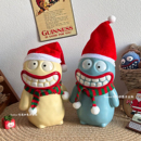 原创设计圣诞礼物大嘴泥怪马克杯搞怪情侣杯带盖水杯开学季 伴手礼