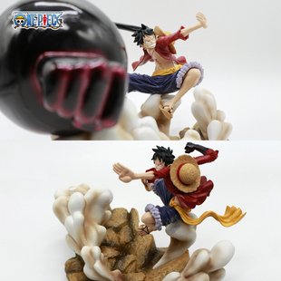 海贼王手办路飞三档图片素材