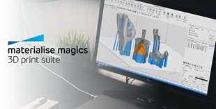 Materialise Magics远程教学视频教程3D打印服务培训编辑修复设计