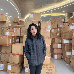 鱼姐&双12品牌服装 连帽修身 炒鸡福利 时尚 保暖棉服L182 短款