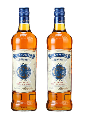 剑威（Claymore）克莱莫尔苏格兰威士忌 原装进口洋酒700ml*2瓶