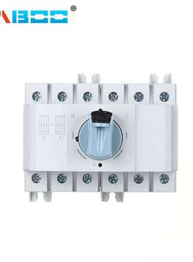 IP66转换隔离开关交直流通用机械组合6P 8P负荷断路大电流63~100A