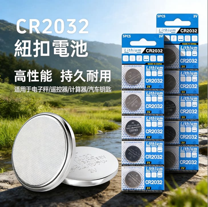 CR2032原装3V纽扣电池大容量
