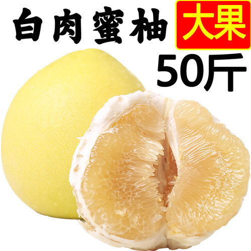 50斤梅州白肉蜜柚批发价