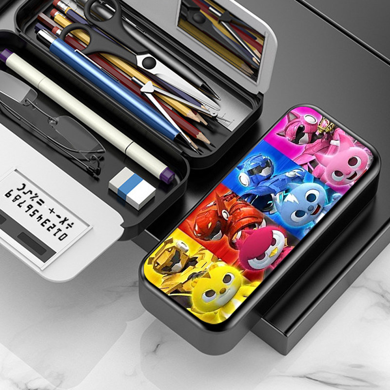 迷你特工队可爱文具盒小学生多功能铅笔男孩女儿童卡通笔袋幼儿园使用感如何?