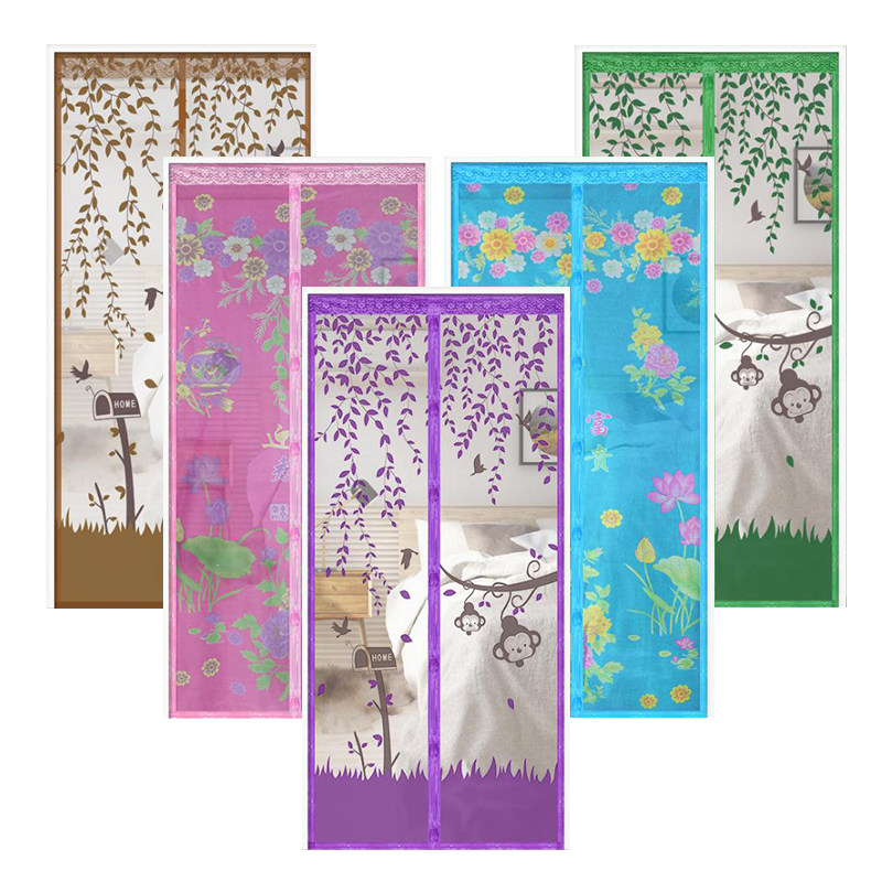 魔术贴防蚊门帘磁性纱门夏季纱窗防蝇静音家用高档隔断自吸防蚊虫|ruв категории домашний ткань, занавес, занавес и аксессуары, занавес - от Buy2taobao.com для оказания профессиональной услуги покупки агента Taobao