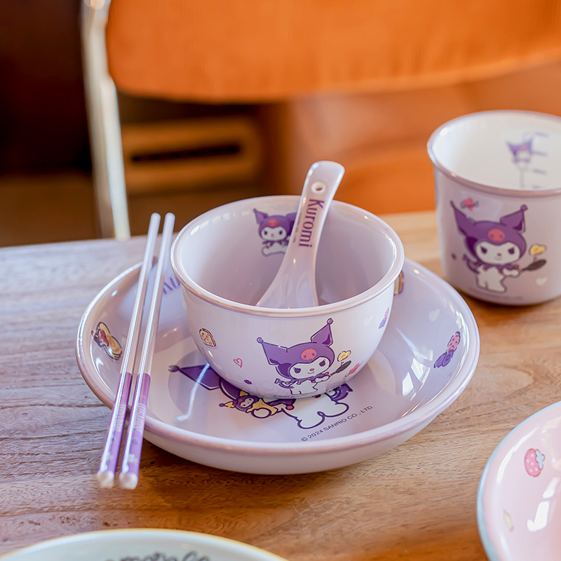 特别好看的库洛米儿童陶瓷吃饭碗