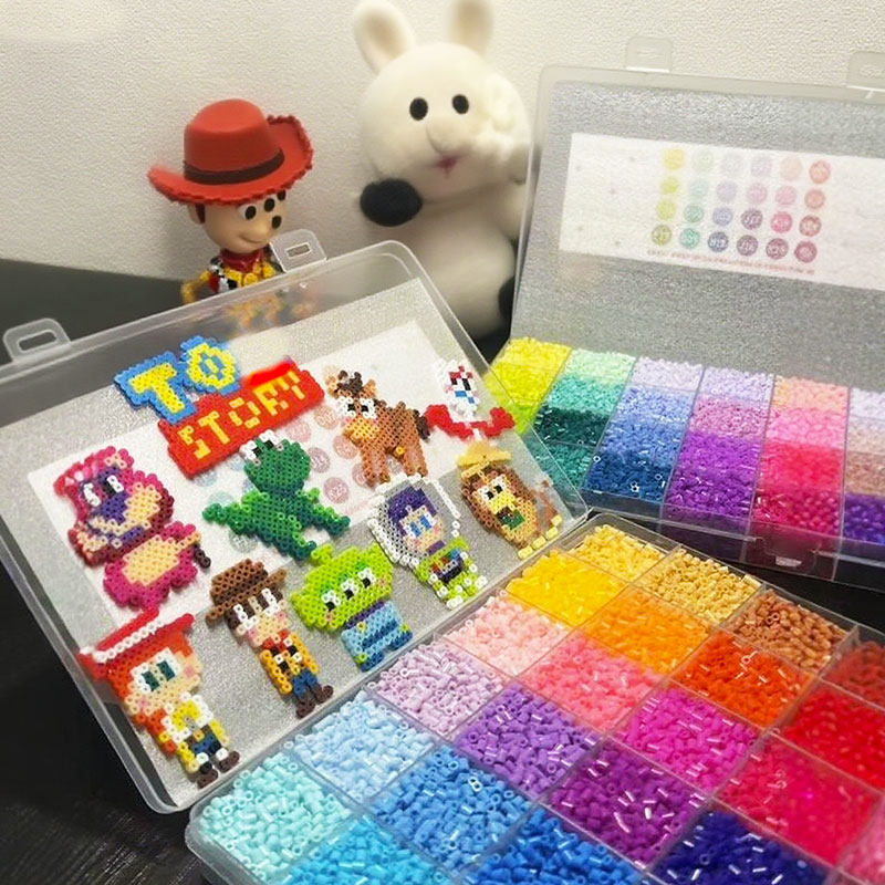 拼豆拼豆豆手工diy材料包全套立体融合MARD套装工具垫板笔熨烫纸,玩具/童车/益智/积木/模型,手工创意粘贴类,淘宝优惠券,粉丝福利购,淘宝优惠卷