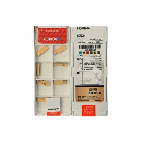 KORLOY克洛伊FGD400R-04 NC3030 PC215K PC9030 单头切槽刀片