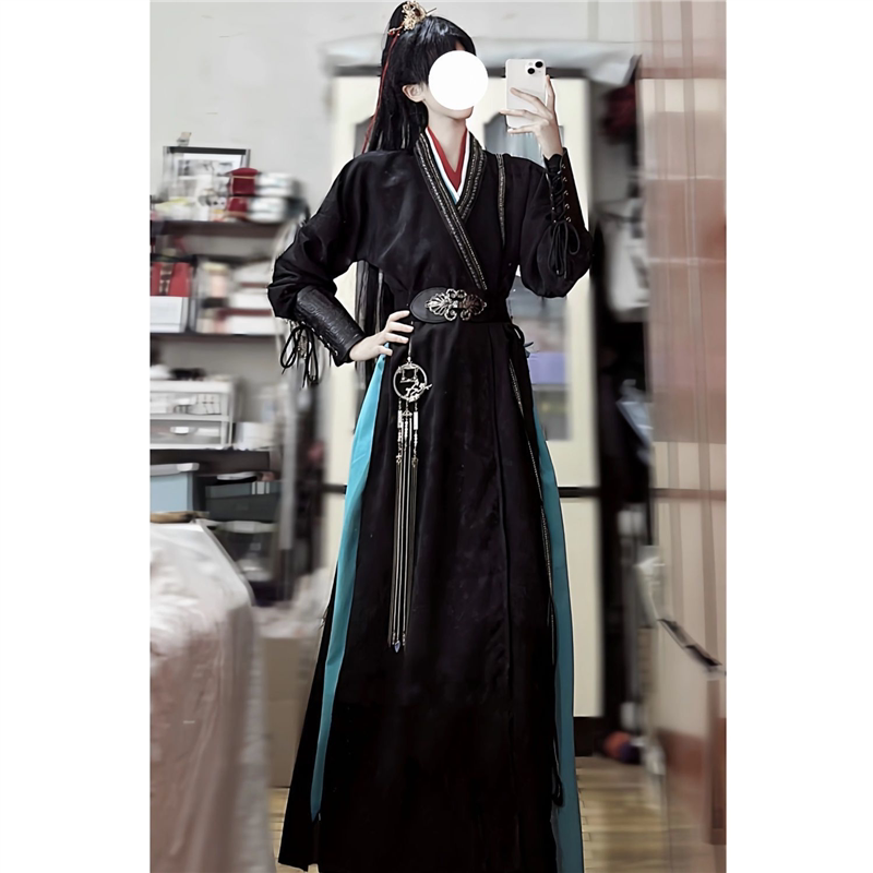 cos服万用黑色劲装古风pl