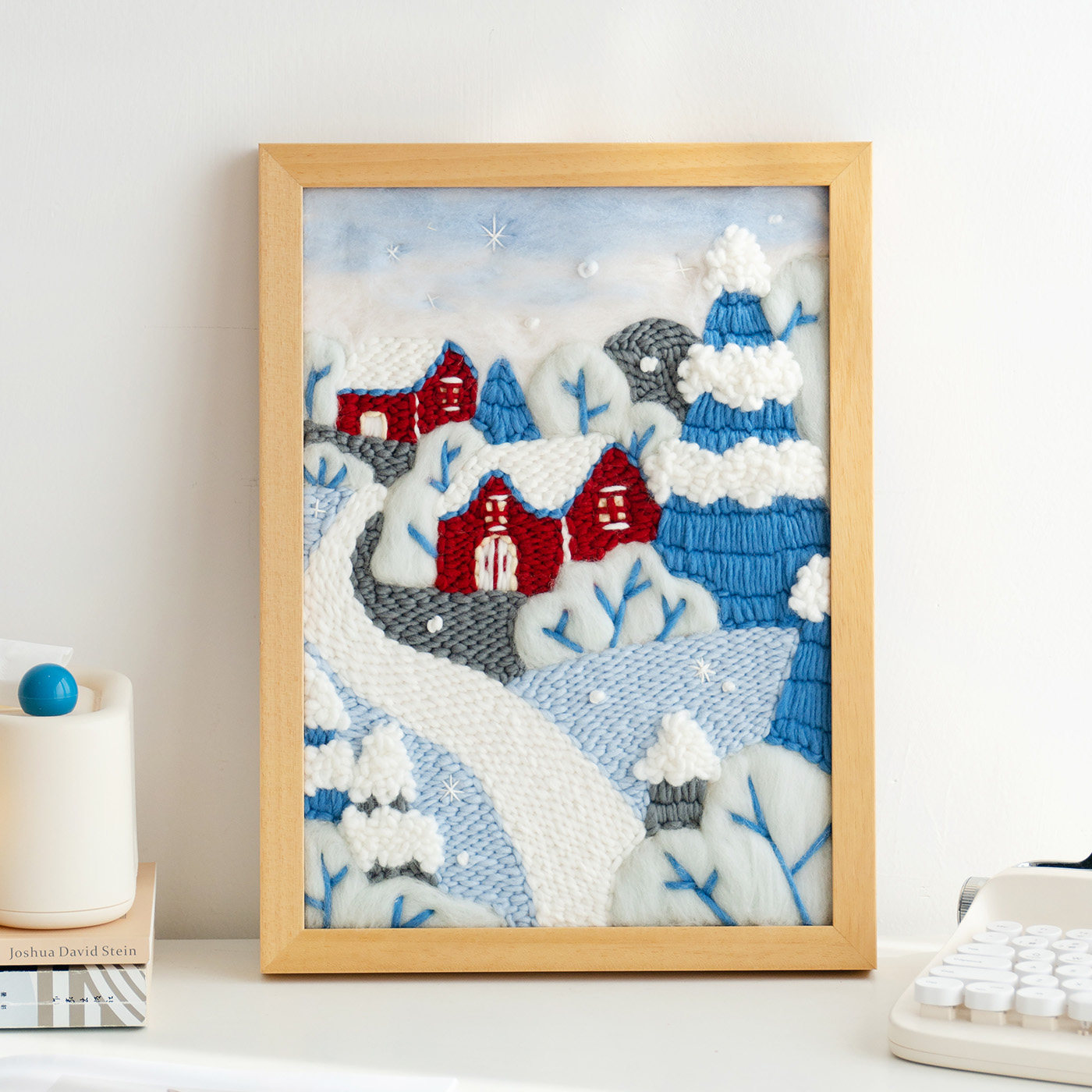 羊毛毡装饰画戳戳绣相框刺绣手工diy材料包打发时间毛线戳戳乐,居家布艺,戳戳绣,淘宝优惠券,粉丝福利购,淘宝优惠卷