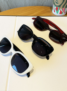 日本品质小红书红色fak家太阳眼镜女可配近视偏光防紫外线UV400方