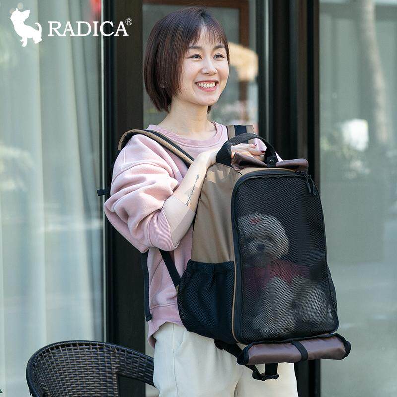 Radica宠物外出双肩包透气背包