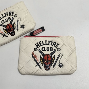 卡包 刺绣零钱包 小物件收纳包 怪奇物语周边 外贸出口英国