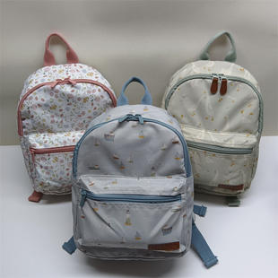 小帆船 外贸出口西欧 小鸭子 小碎花 迷你儿童双肩包 可爱小清新