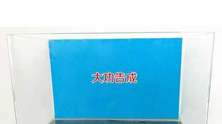 自粘贴纸黑色长方形亚克力壁纸水族箱鱼缸海蓝色自粘防水背景板