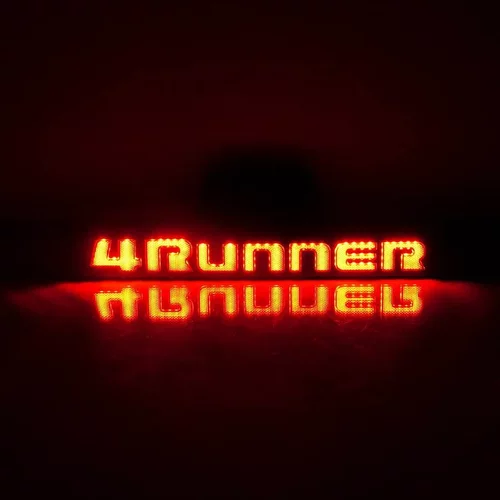适用丰田03-09年超霸贯穿灯4runner行车刹车流水字牌灯