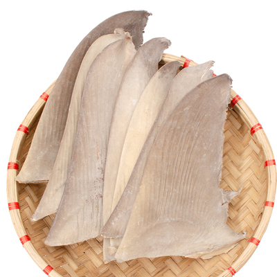 沙扒湾高档食材3-4头未洗黑角鱼翼 原生态鲨翅洗出后食用汤料包邮