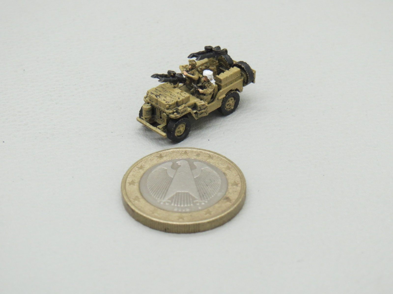 【展示】1/144 二战英军SAS 4X4 Desert Raider Jeep