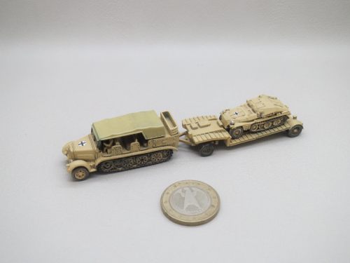 【展示】WWII German sd.kfz.7+sd.Ah.115 Trailer + Sd.Kfz.252