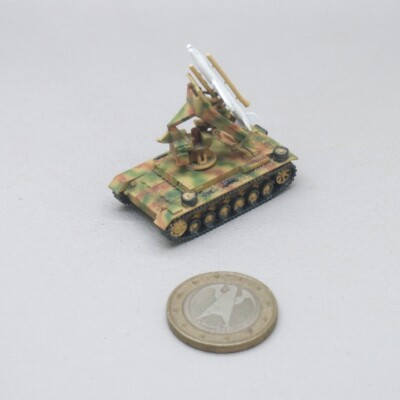 【现货】144 WWII Germany Panzer III with Hs-117 concept