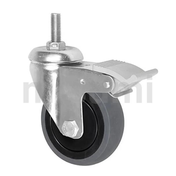 E-CKN 21 22 23-D75 100 125-SF防静电脚轮 中轻载丝杆活动型