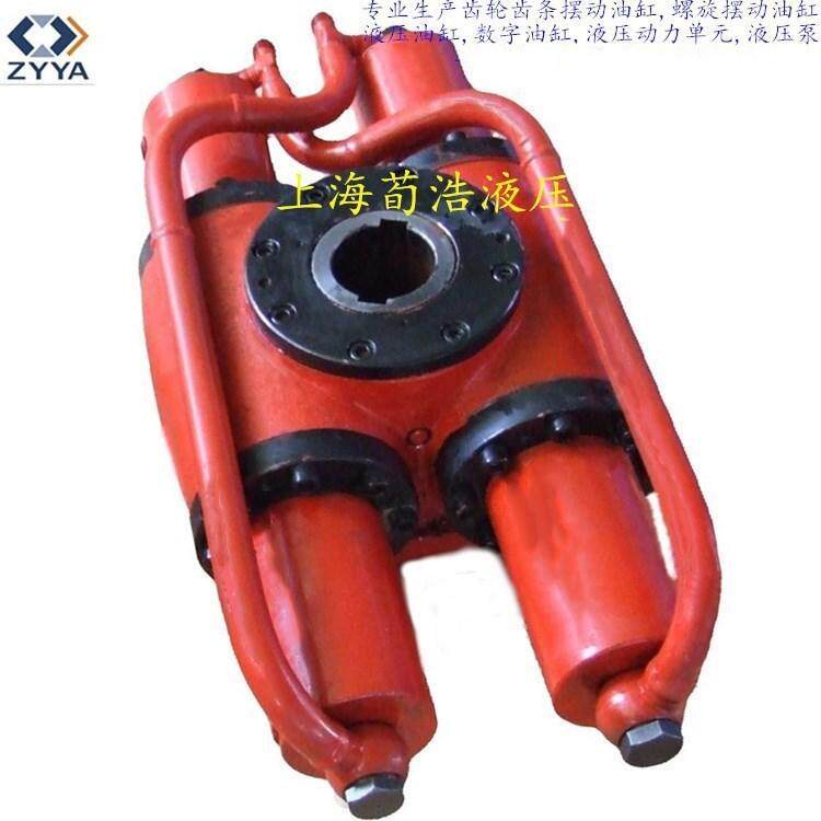 上海荀浩销售双齿条摆动油缸高压力齿轮齿条摆动油缸