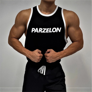 上衣户外跑步休闲运动无袖 肌肉健身运动健身训练背心男士 男款 夏季