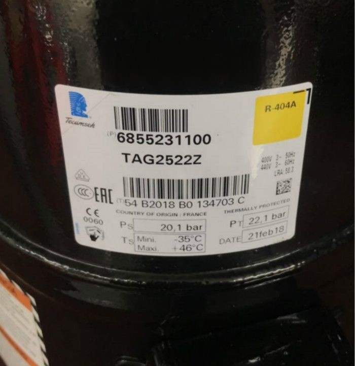 泰康TAG2511Z低温压缩机TAG2522Z