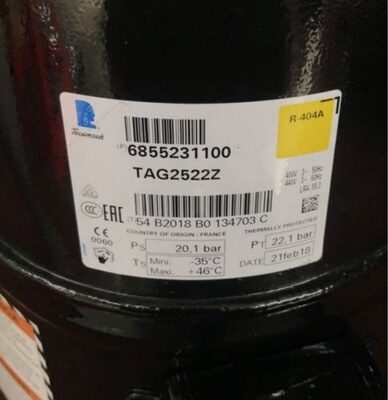 泰康TAG2511Z低温压缩机TAG2522Z
