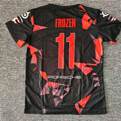 CSGOFaze队服短袖T恤可定制ID