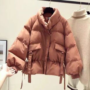 反季棉衣女新款冬季韩版学生加厚面包服短款百搭洋气棉服外套