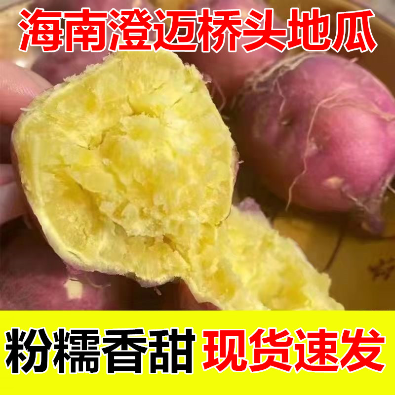 海南澄迈桥头地瓜板栗红薯