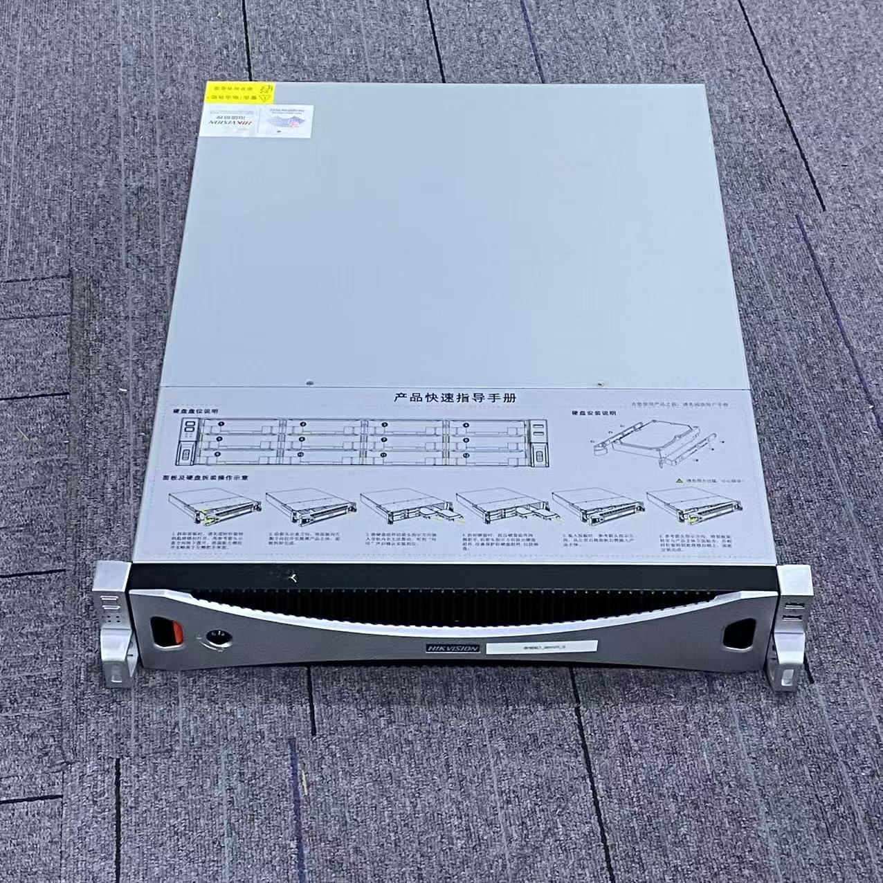 现货海康威视128路带输出板卡 DS-96128N-I12R-V3网络视频存储