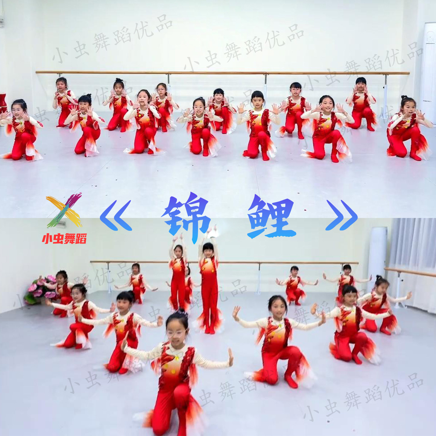 锦鲤舞蹈演出服鲤鱼跃龙门舞龙服图片