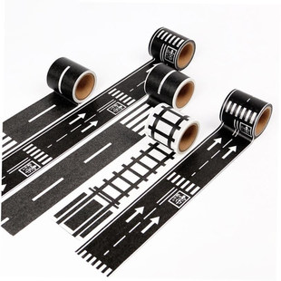 48mmX5m Railway Road Paper Washi Tape Wide Creative 1