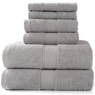 纯棉毛巾浴巾三件套 Bath Towel Set Cotton 3pcs Towels blanket